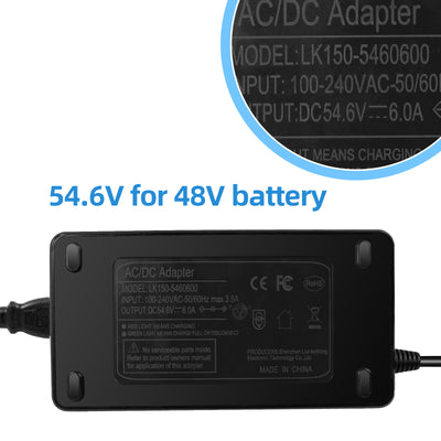 54.6V 6A Fast Charger for RZ800 & RZ1000