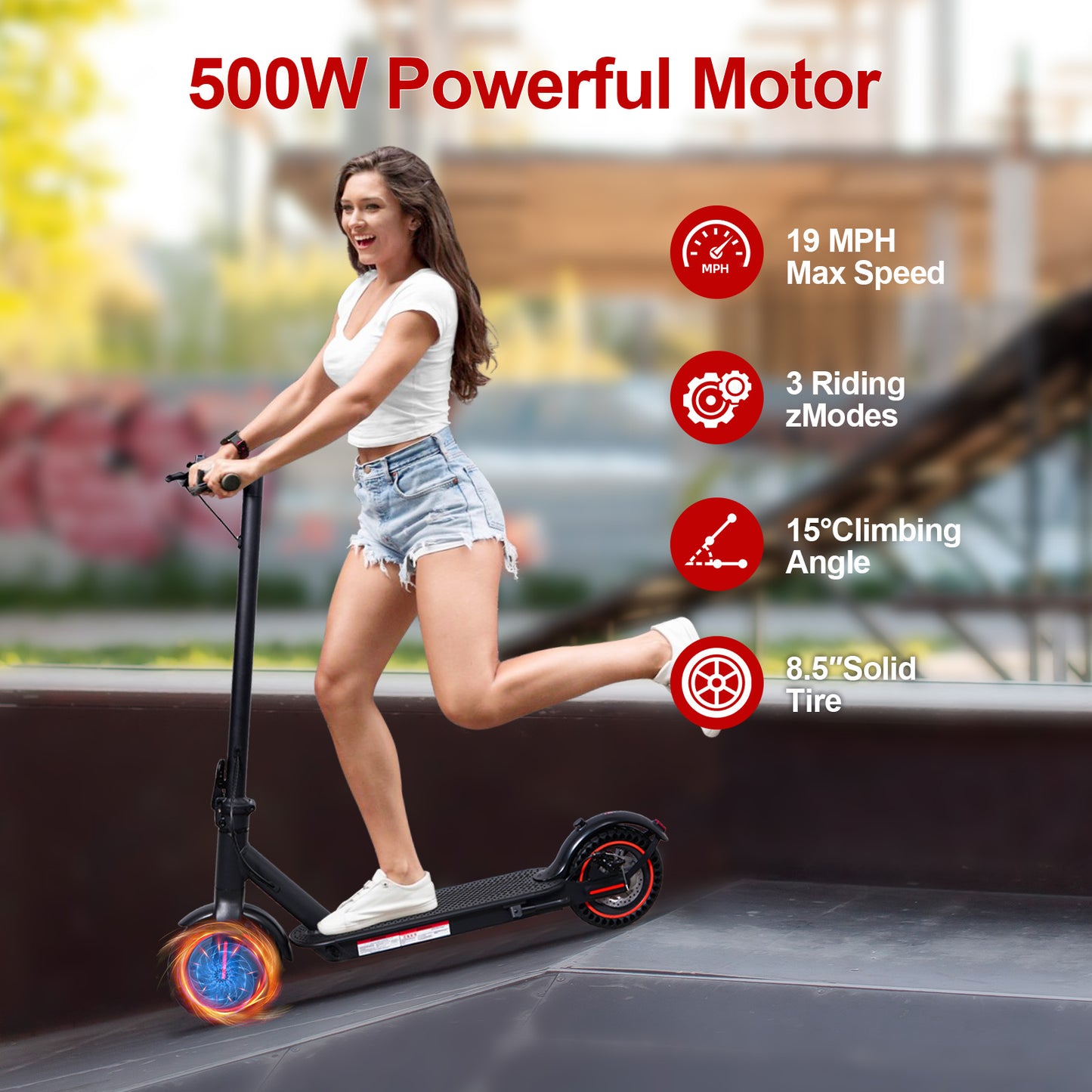 CUNFON CF365 Electric Scooter 500W