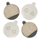 2 Pair Scooter Brake Pads Based Low Noise Brake Pads