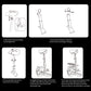 Removable Seat for RZ800 RZ1000 E Scooter, Black