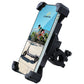 Phone Mount Holder, Bicycle Scooter Phone Clip, Black
