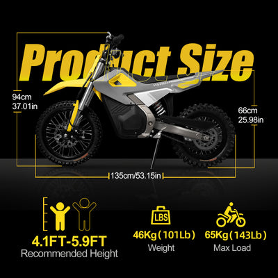 CUNFON M200 Electric Dirt Bike