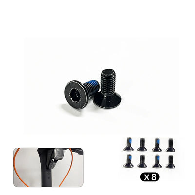 Cunfon RZ800 and RZ1000 vertical pole screws set of 8